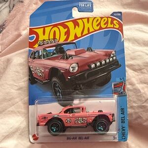 Mattel Hot Wheels Big-Air Bel-Air - Red and Black